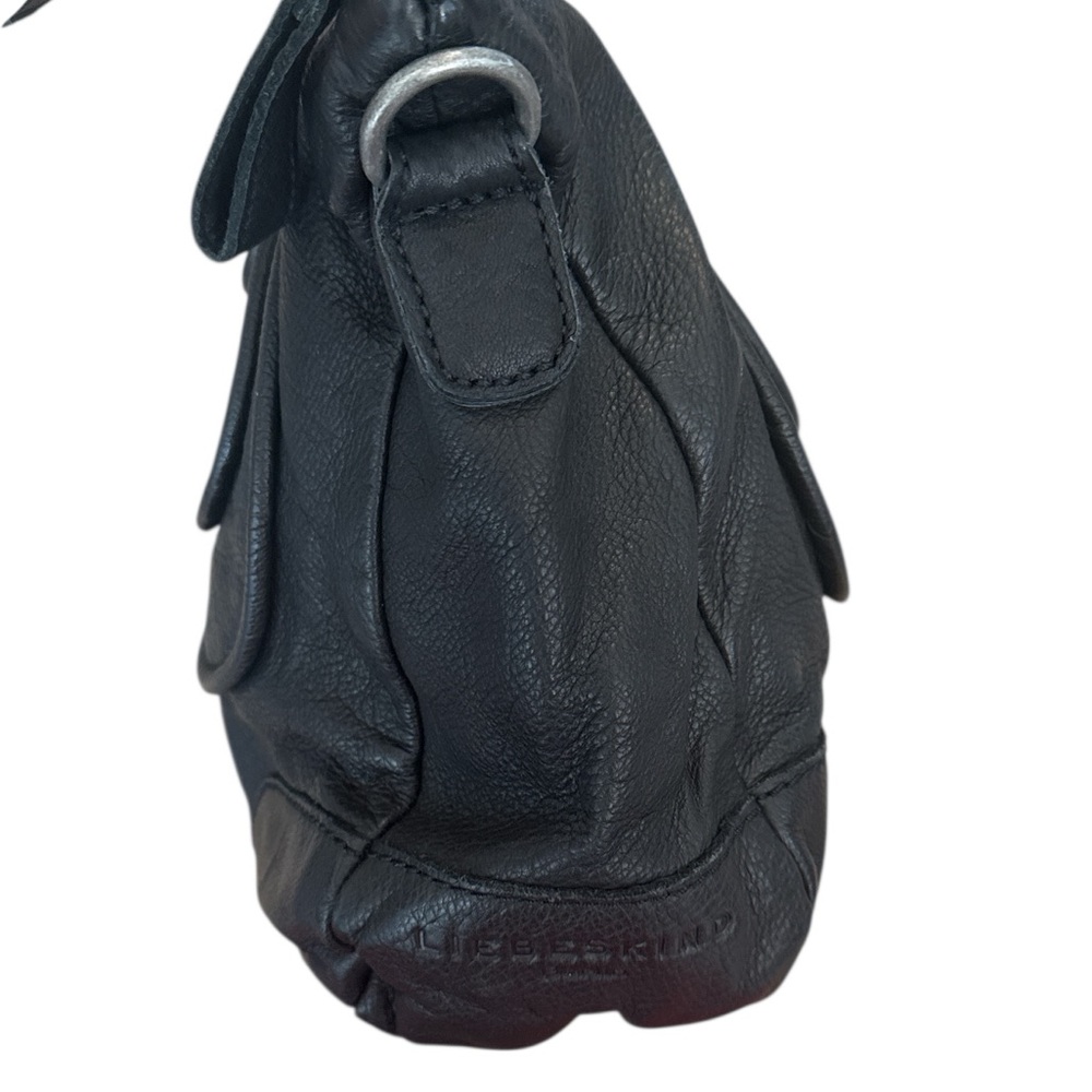 Vintage Helene Satchel in Black Leather - Picture 4 of 7